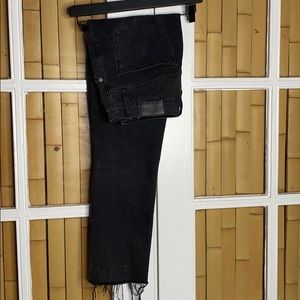 Madewell high rise slim crop boy jean